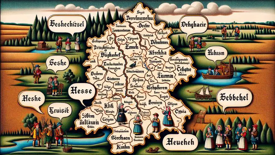 Dialektale Variationen in Hessen