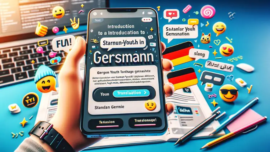 Einführung in den Deutsch-Jugendsprache Übersetzer