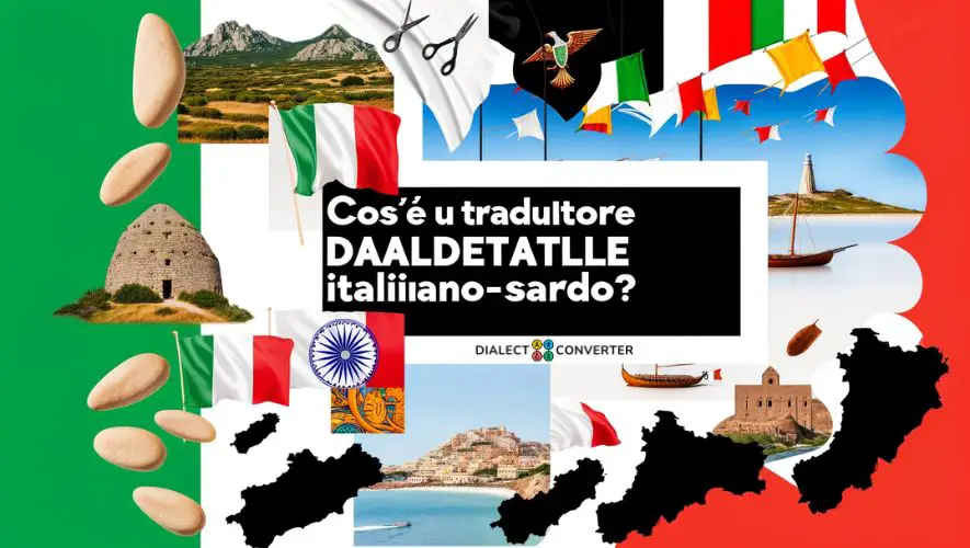 Cos'è un traduttore dialettale italiano-Sardo?