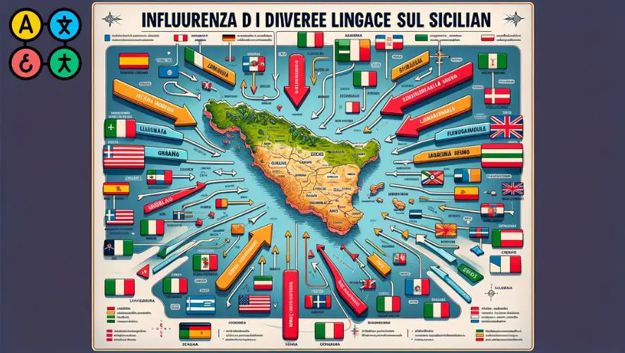 Influenza di diverse lingue sul Siciliano
