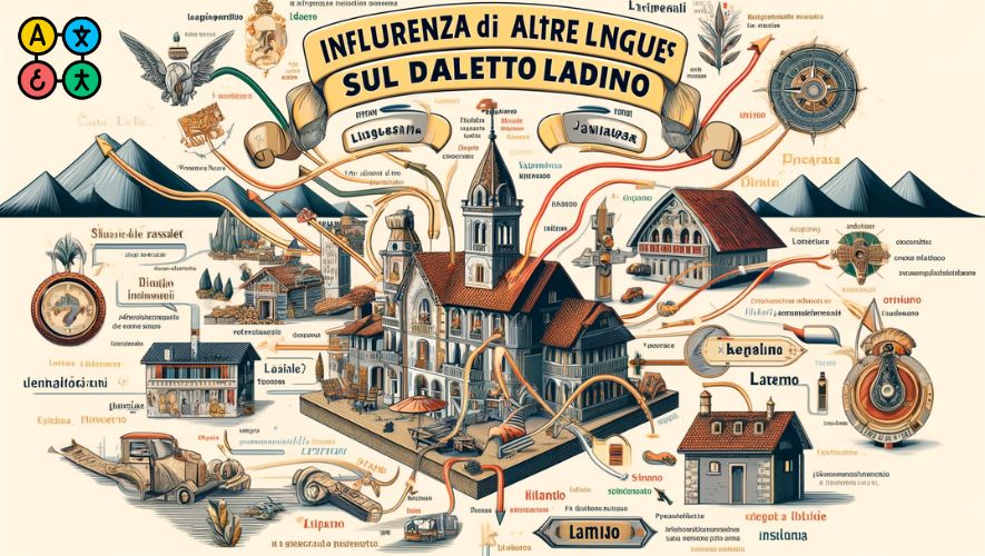 Influenza di altre lingue sul dialetto ladino