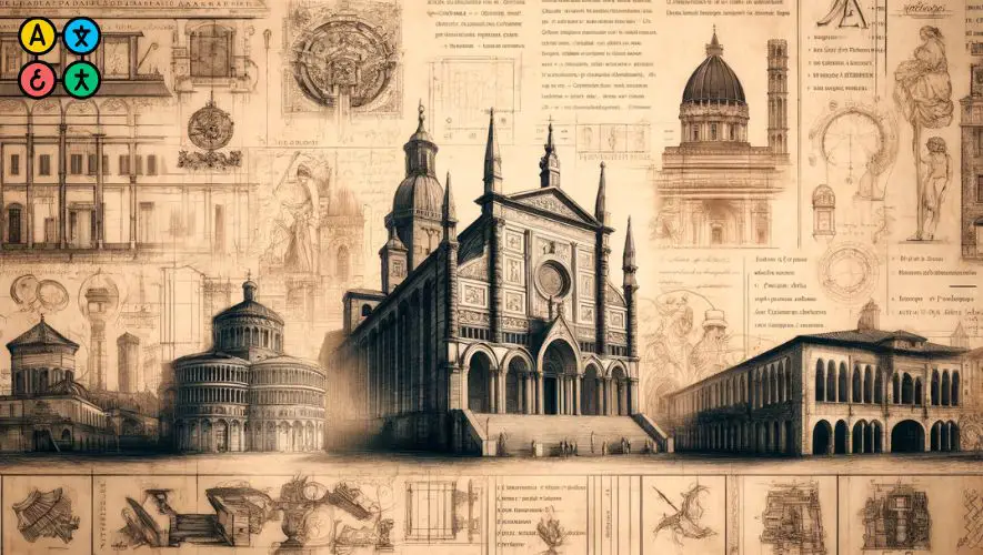 Lessico architettonico: Terminologia unica riflettente gli edifici storici di Cremona