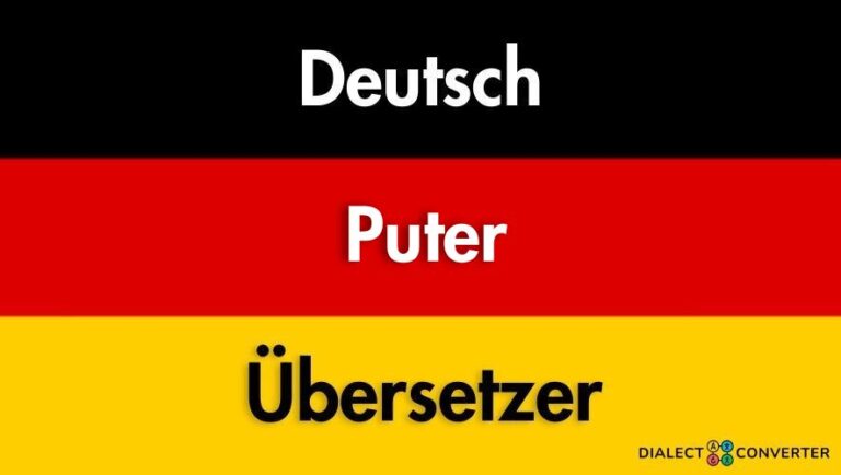 Deutsch Puter Übersetzer - AI gestütztes Wörterbuch